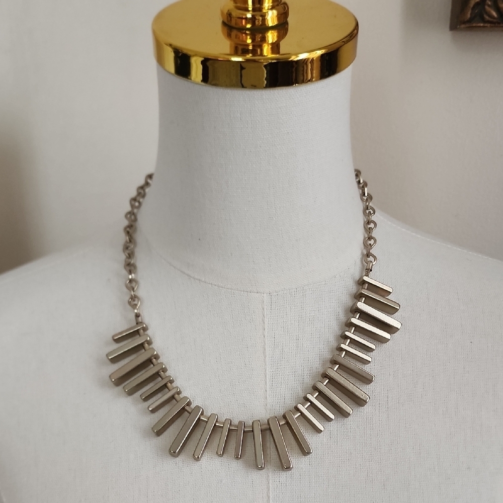 Bsnana Replublic Statement Silver-Tone Necklace Adjustable